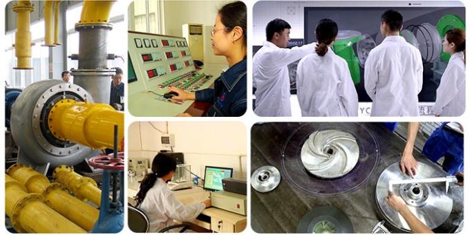 Bomba de flujo axial horizontal química, sola etapa de la bomba de circulación forzada