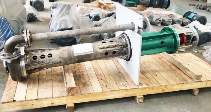 Bomba centrífuga vertical de la sola etapa anti - corrosivo para la industria química